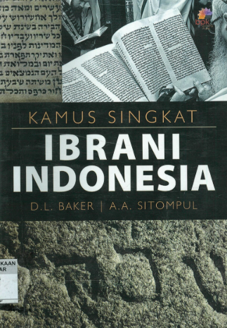 Sampul buku Kamus Singkat Ibrani Indonesia