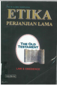Sampul buku Etika Perjanjian Lama