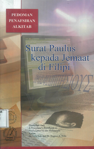 Sampul buku Pedoman Penafsiran Alkitab: Surat Paulus Kepada Jemaat Di Filipi