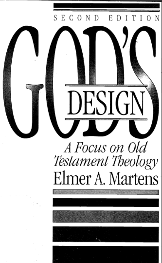 Sampul buku God's Design: A Focus On Old Testament Theology