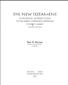 Sampul buku The New Testament: A Historical Introduction to the Early Christian Writings - Second Edition 2nd. ed.)