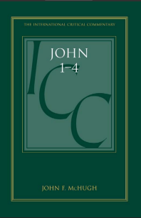 Sampul buku John F. McHugh - John 1-4: The International Critical Commentary